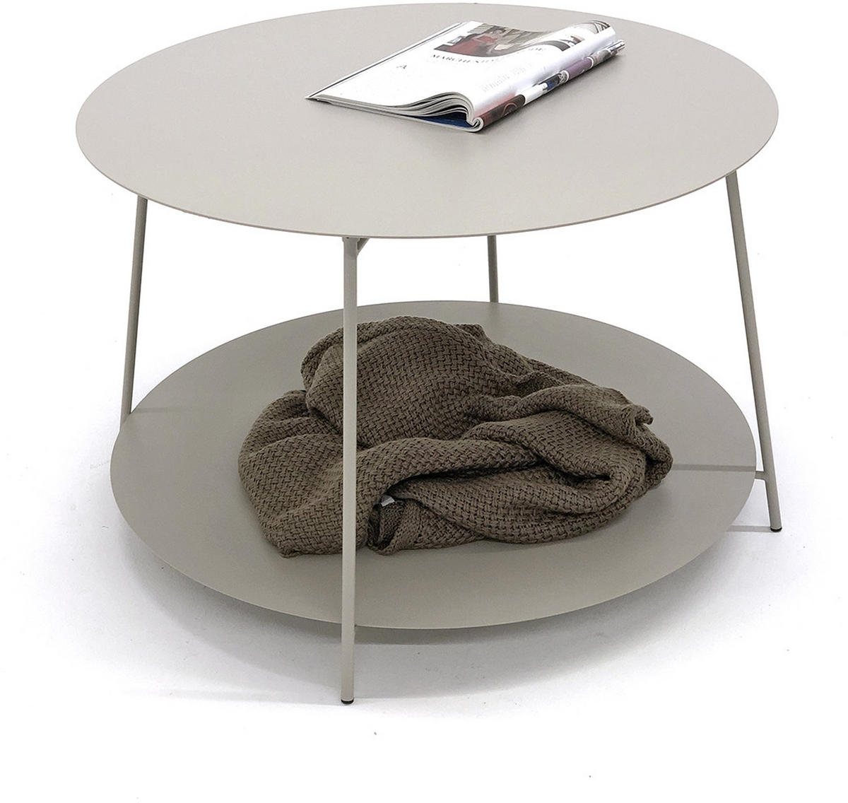 BEISTELLTISCH in Metall  - Kaschmir, Trend, Metall (65/40cm)