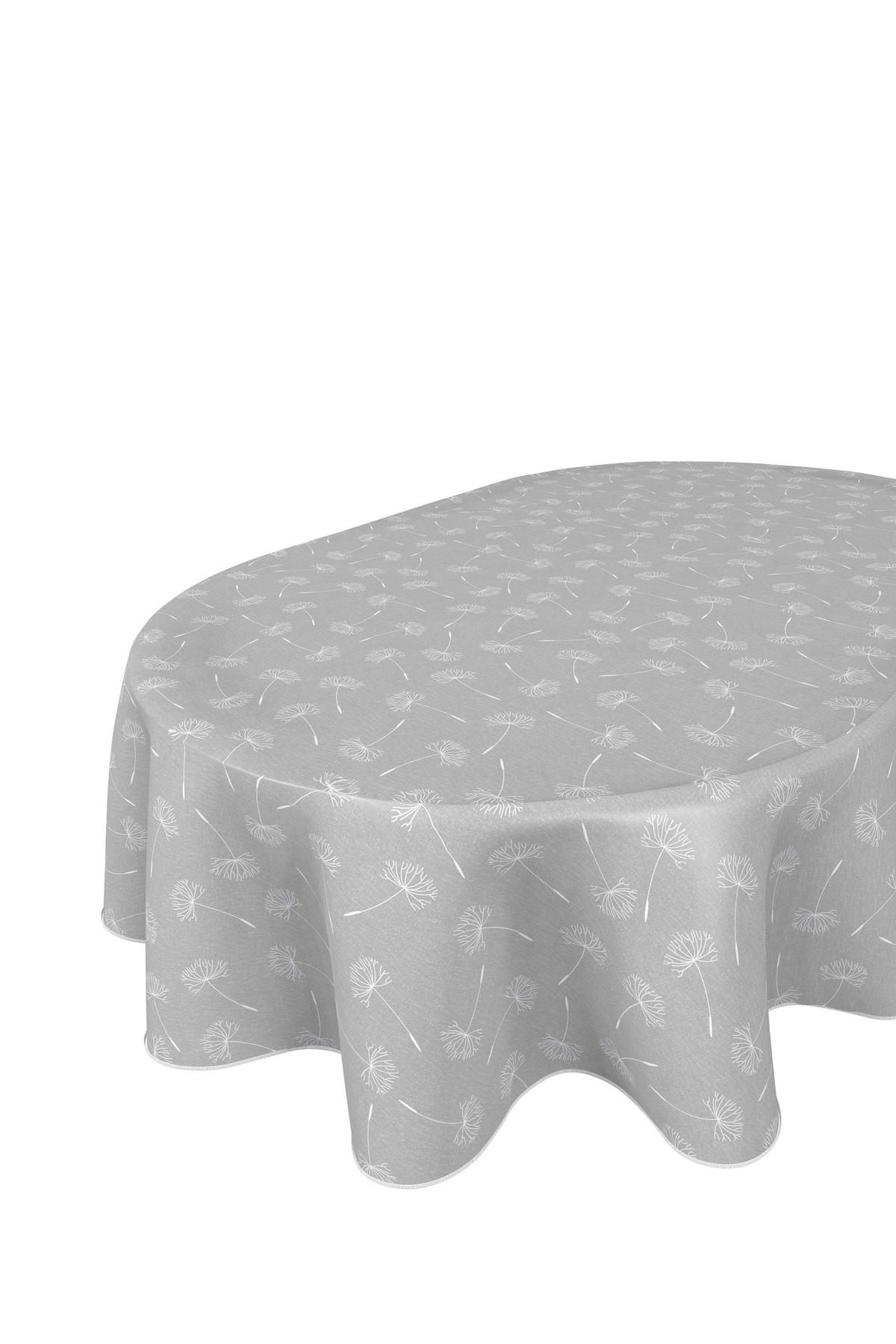 TISCHDECKE MILANO 140/190 cm  - Grau, KONVENTIONELL, Textil (140/190cm) - Peyer Syntex