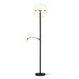 LED-DECKENFLUTER 40/180 cm    - Schwarz, KONVENTIONELL, Kunststoff/Metall (40/180cm) - Dieter Knoll