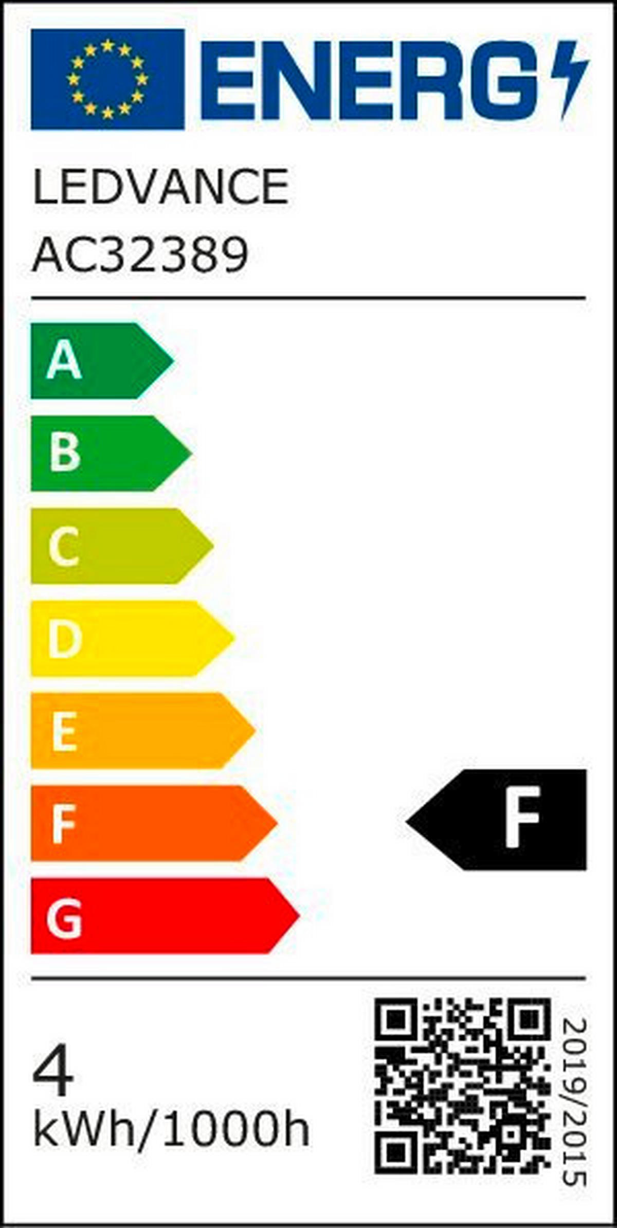 LED-LEUCHTMITTEL   E27 4 W 400 lm  - Silberfarben, Basics, Glas (6/10,5cm) - Osram