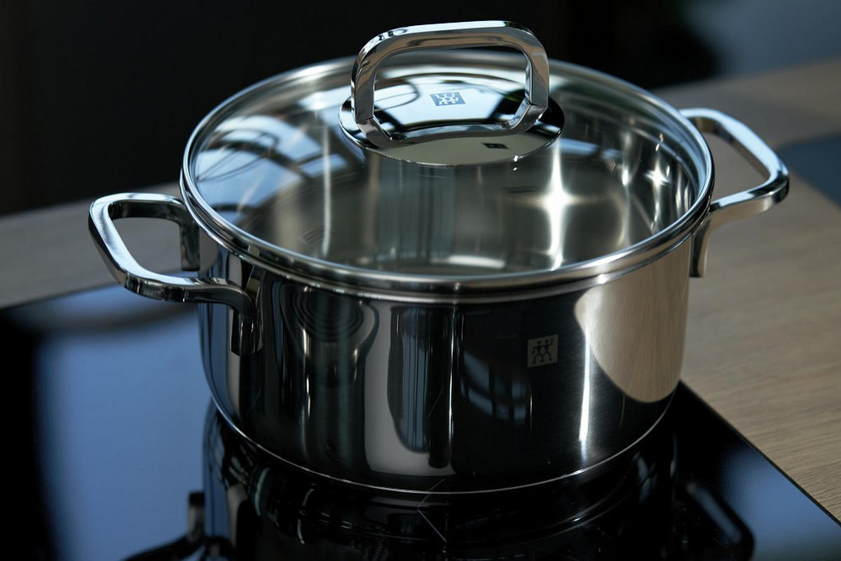 KOCHTOPFSET QUADRO 5-teilig  - Edelstahlfarben, Basics, Metall - Zwilling