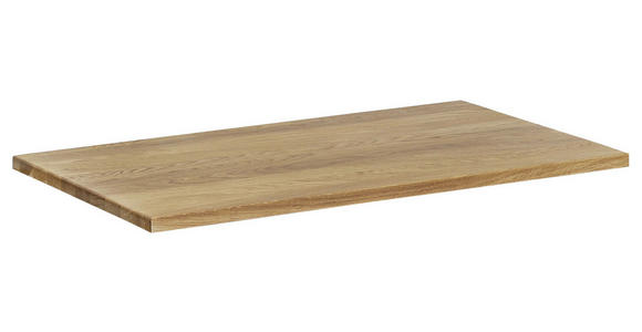WASCHTISCH-ABDECKPLATTE 80/2/46,2 cm  - Eichefarben, KONVENTIONELL, Holz (80/2/46,2cm) - Linea Natura