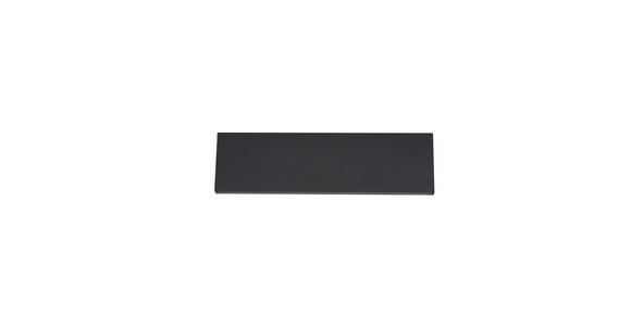 LED-WANDLEUCHTE 28/4,5/8 cm  - Schwarz, Design, Kunststoff/Metall (28/4,5/8cm) - Novel