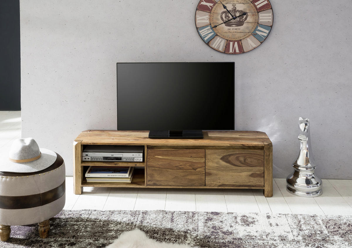 Lowboard Boha  in 140/40/35 cm  - Sheeshamfarben, KONVENTIONELL, Holz (140/40/35cm) - MID.YOU
