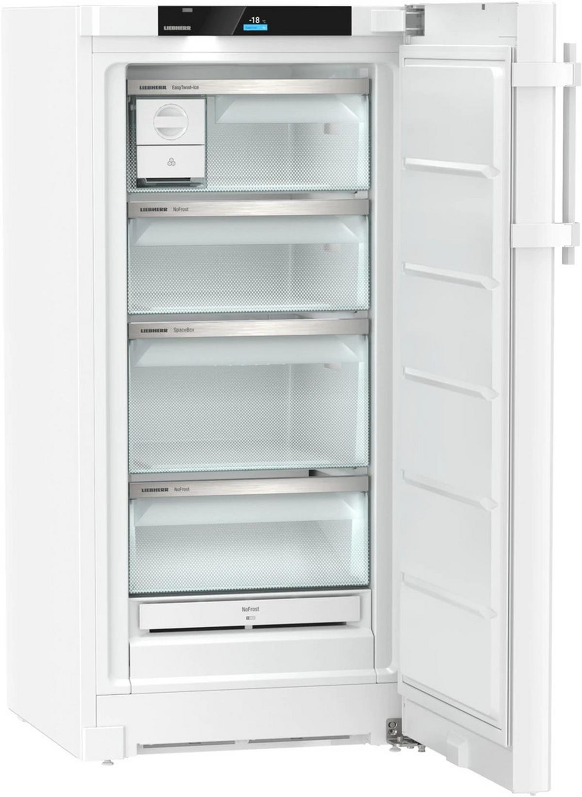 GEFRIERSCHRANK FNB425I  - Weiß, Basics, Metall (59,7/125,5/67,5cm) - Liebherr