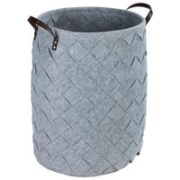 WÄSCHESACK - Grau, Basics, Kunststoff (40/60cm) - Wenko