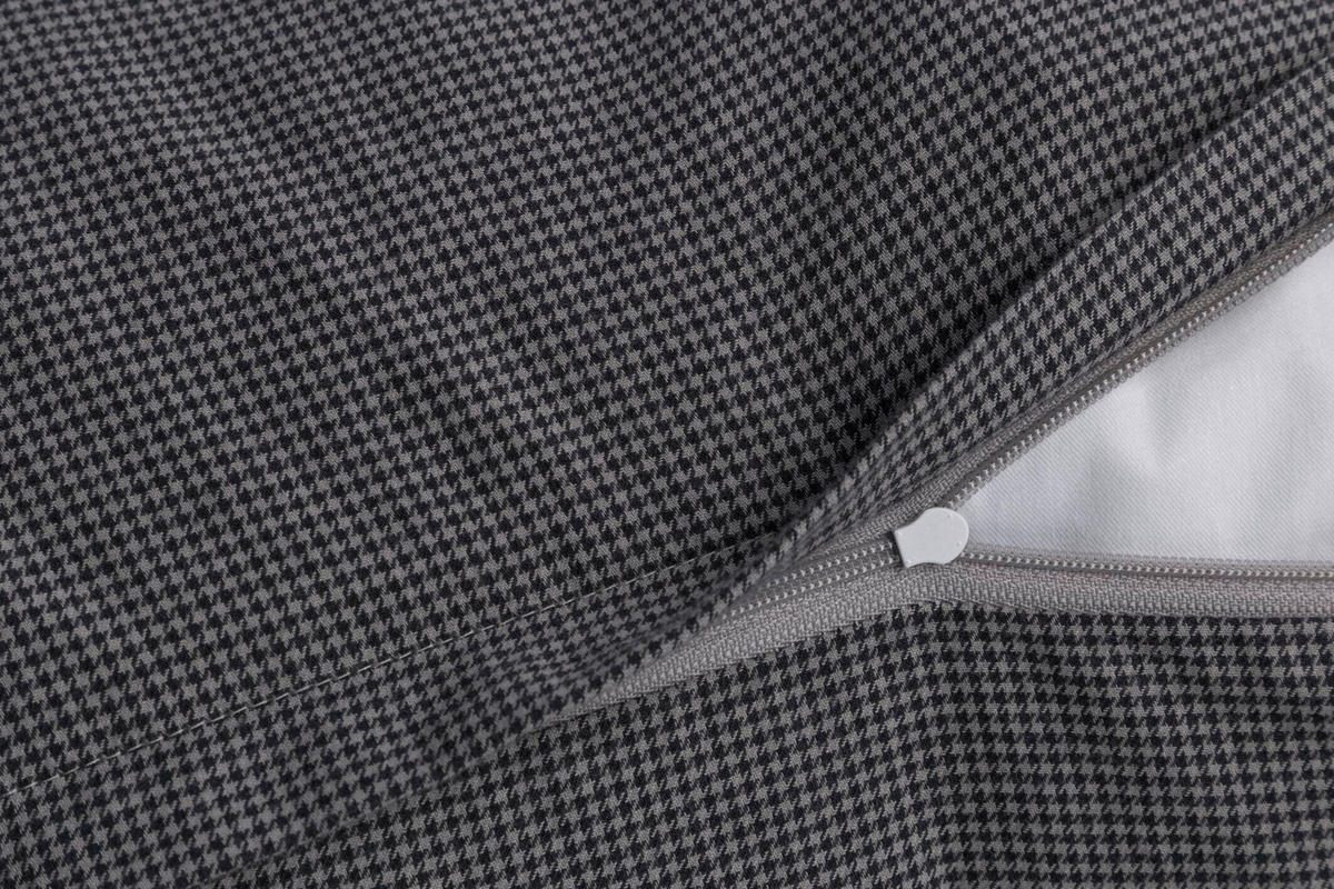 KOPFKISSENBEZUG Soft 80/40 cm  - Anthrazit, KONVENTIONELL, Textil (80/40cm) - Joop!