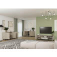 SIDEBOARD  in 160,2/81,8/37 cm  - Kaschmir/Schwarz, MODERN, Holzwerkstoff/Kunststoff (160,2/81,8/37cm) - Carryhome