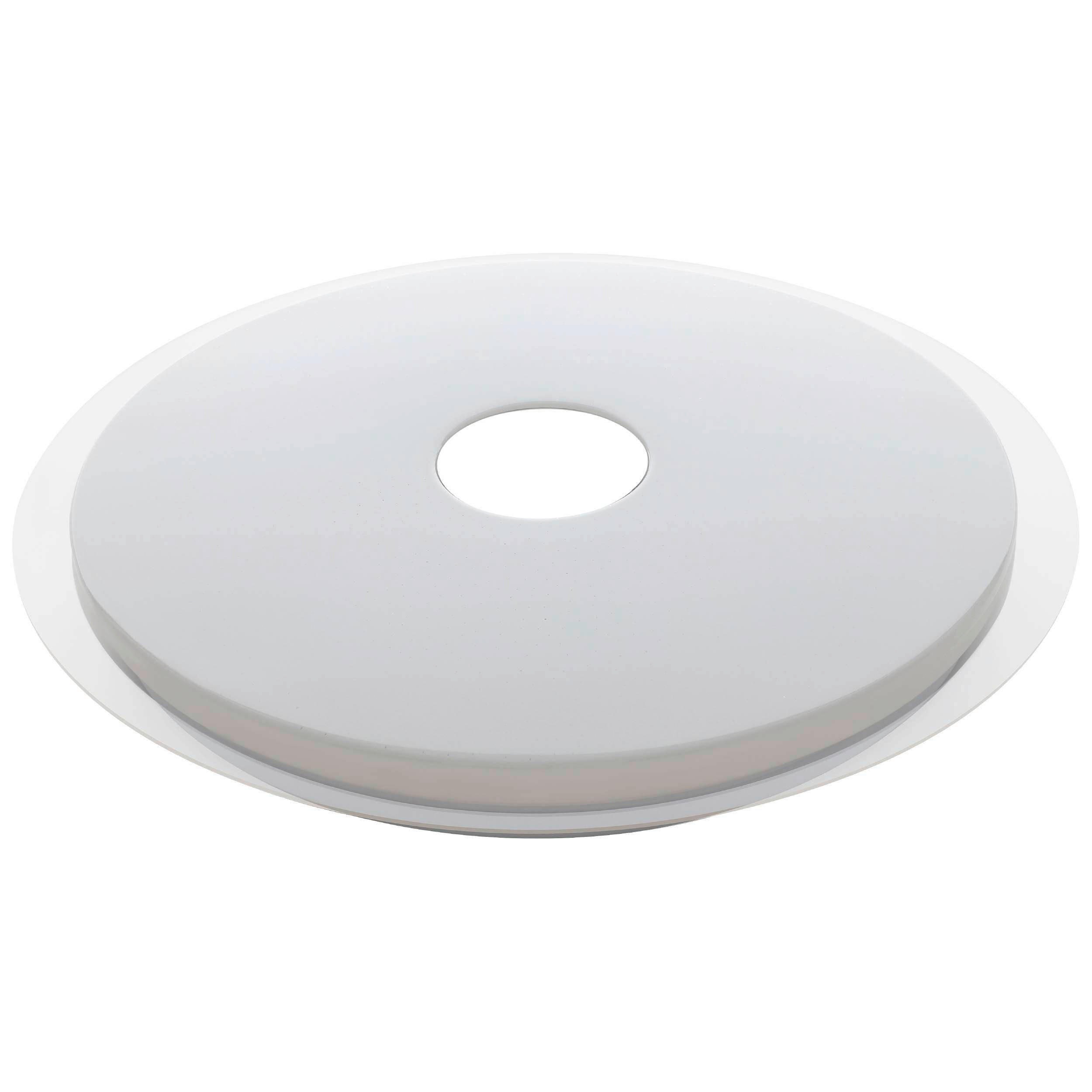 DECKENLEUCHTE 22 W  46,5/6 cm    - Weiss, Basics, Kunststoff/Metall (46,5/6cm) - Eglo