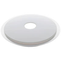 DECKENLEUCHTE 22 W  46,5/6 cm    - Weiß, Basics, Kunststoff/Metall (46,5/6cm) - Eglo