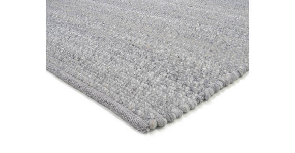 HANDWEBTEPPICH 200/200 cm Helsinki - Grau, Basics, Textil (200/200cm) - Linea Natura