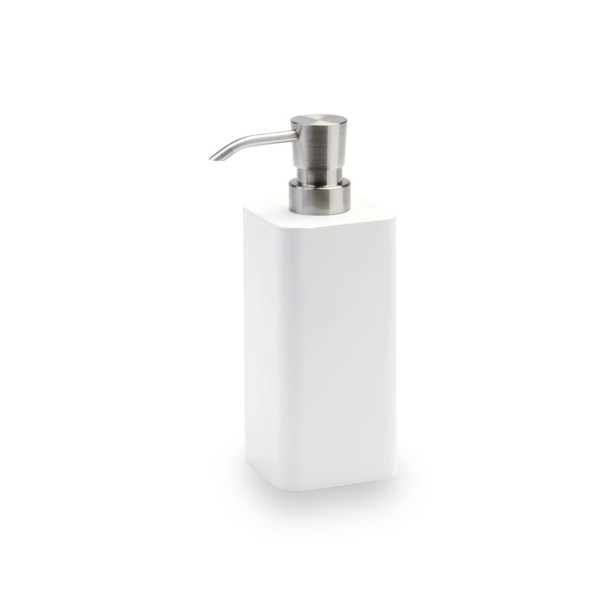 SEIFENSPENDER Ona  - Weiß, Basics, Kunststoff (6,7/18,7/6,7cm) - Aquanova
