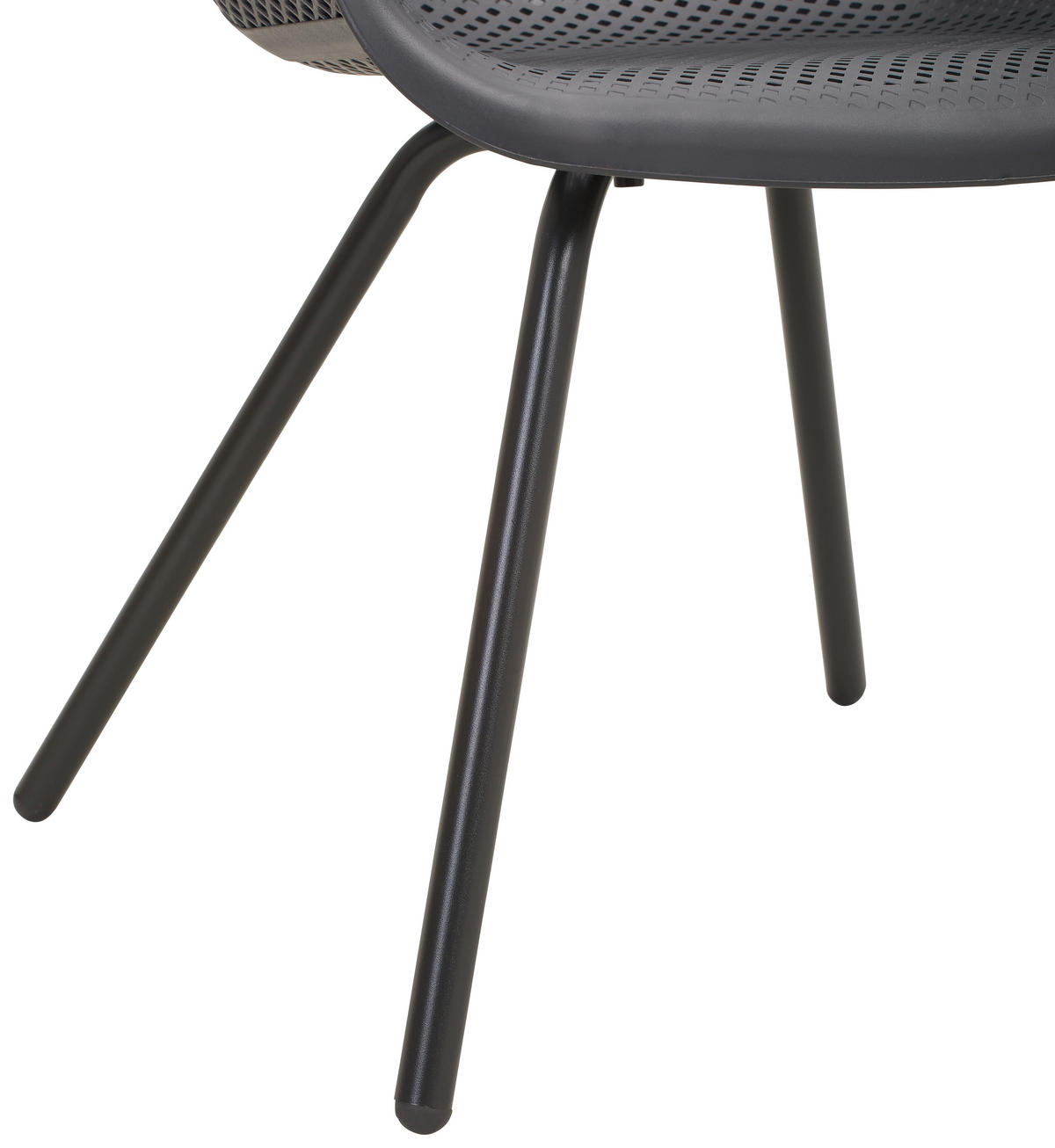 GARTENSESSEL Metall, Kunststoff Anthrazit  - Anthrazit, Design, Kunststoff/Metall (62,3/78,3/62,7cm) - Ambia Garden