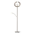 LED-DECKENFLUTER 40/180 cm    - Weiß/Nickelfarben, KONVENTIONELL, Kunststoff/Metall (40/180cm) - Dieter Knoll