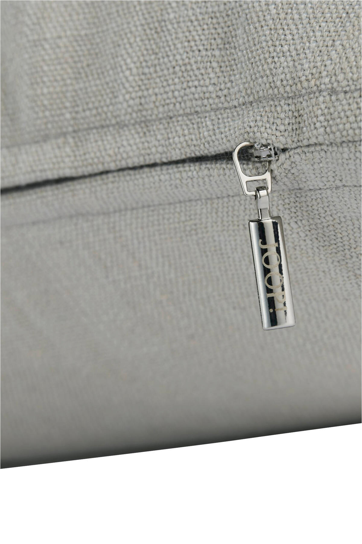KISSENHÜLLE J!Split silber 50/50 cm  - Silberfarben/Hellgrau, Design, Textil (50/50cm) - Joop!
