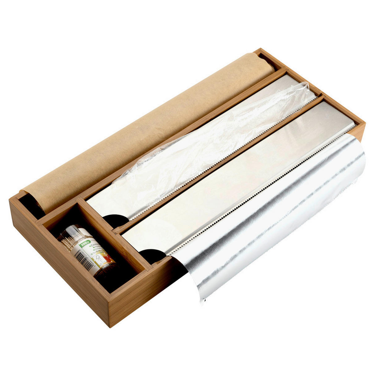 AUSZUGSORGANISATION - Braun, Basics, Naturmaterialien (42/19/5.4cm) - Kesper