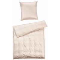 POVLEČENÍ, žakár, makosatén, přírodní barvy, šampaňská, 135/200 cm - přírodní barvy/šampaňská, Basics, textil (135/200cm) - Joop!