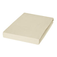 SPANNBETTTUCH Jersey 200/200 cm  - Sandfarben, Basics, Textil (200/200cm) - Janine