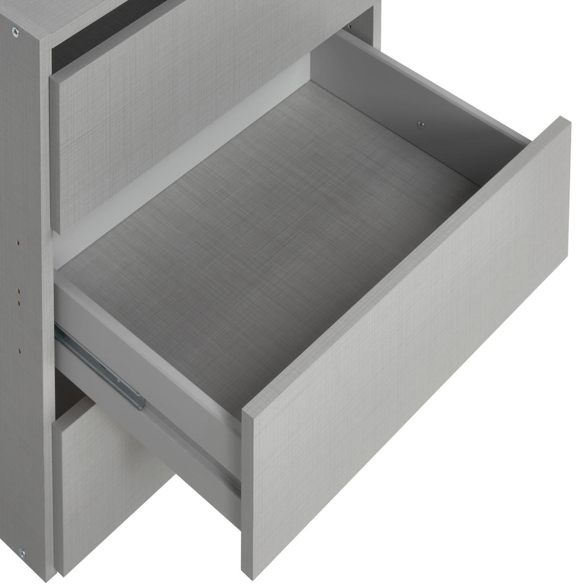 SCHUBKASTENEINSATZ 52/57/40 cm   - Grau, Modern, Holzwerkstoff (52/57/40cm) - MID.YOU