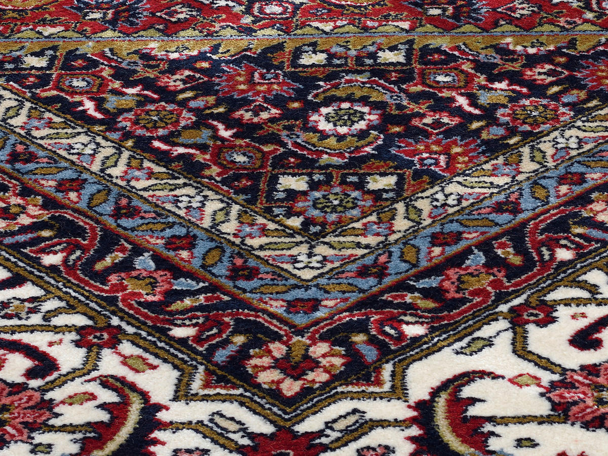 TEPPICH 240 cm Mithras Bidjar Braun, Creme, Rot  - Rot/Creme, Basics, Textil (240cm) - Novel