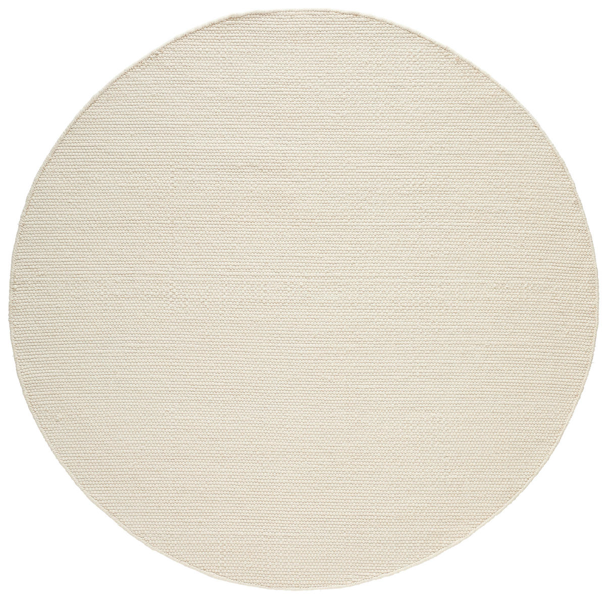 HANDWEBTEPPICH 160 cm Naturfarben  - Naturfarben, Natur, Textil (160cm) - Linea Natura