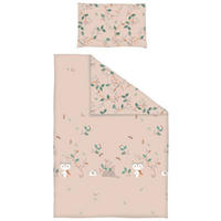 POSTELJINA ZA BEBE  100/135 cm    Elly Apricot  - zelena/bež, Basics, tekstil (100/135cm) - Avelia