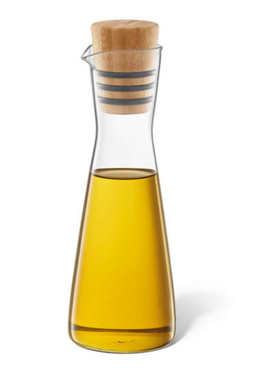 ESSIG-/ÖLFLASCHE - Klar, KONVENTIONELL, Glas (7/20,5cm) - Zack