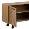 ANRICHTE geölt  - Eichefarben/Schwarz, KONVENTIONELL, Holzwerkstoff (150/71/40cm) - MID.YOU