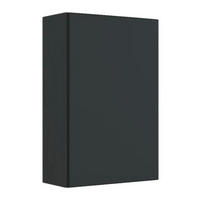 VÄGGHÄNGT SKÅP  - grafitfärgad/grå, Basics, trämaterial (40/64/20cm) - Held