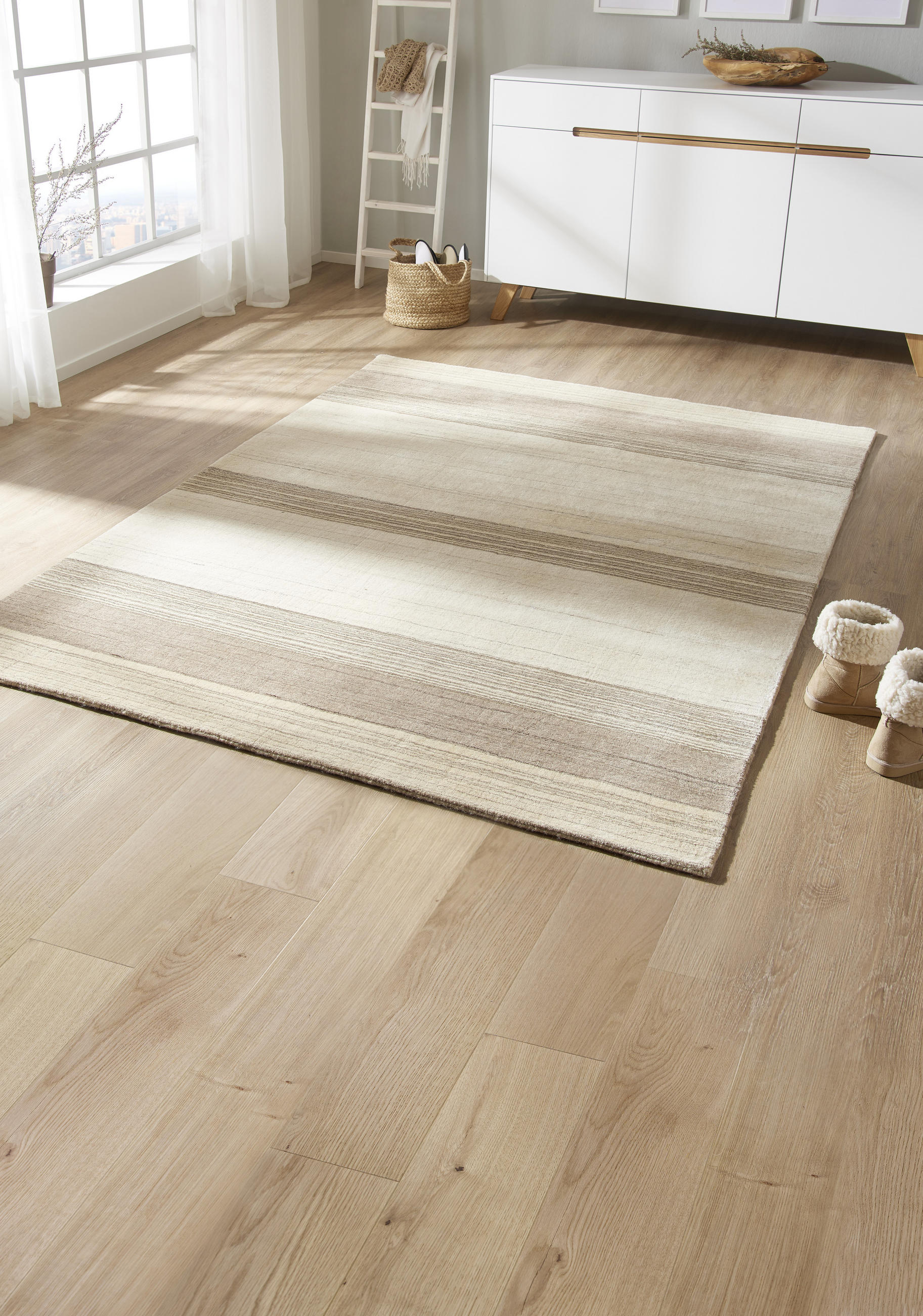 ORIENTALISK MATTA 200/300 cm Felix Alkatif Nomad  - naturfärgad, Klassisk, textil (200/300cm) - Cazaris