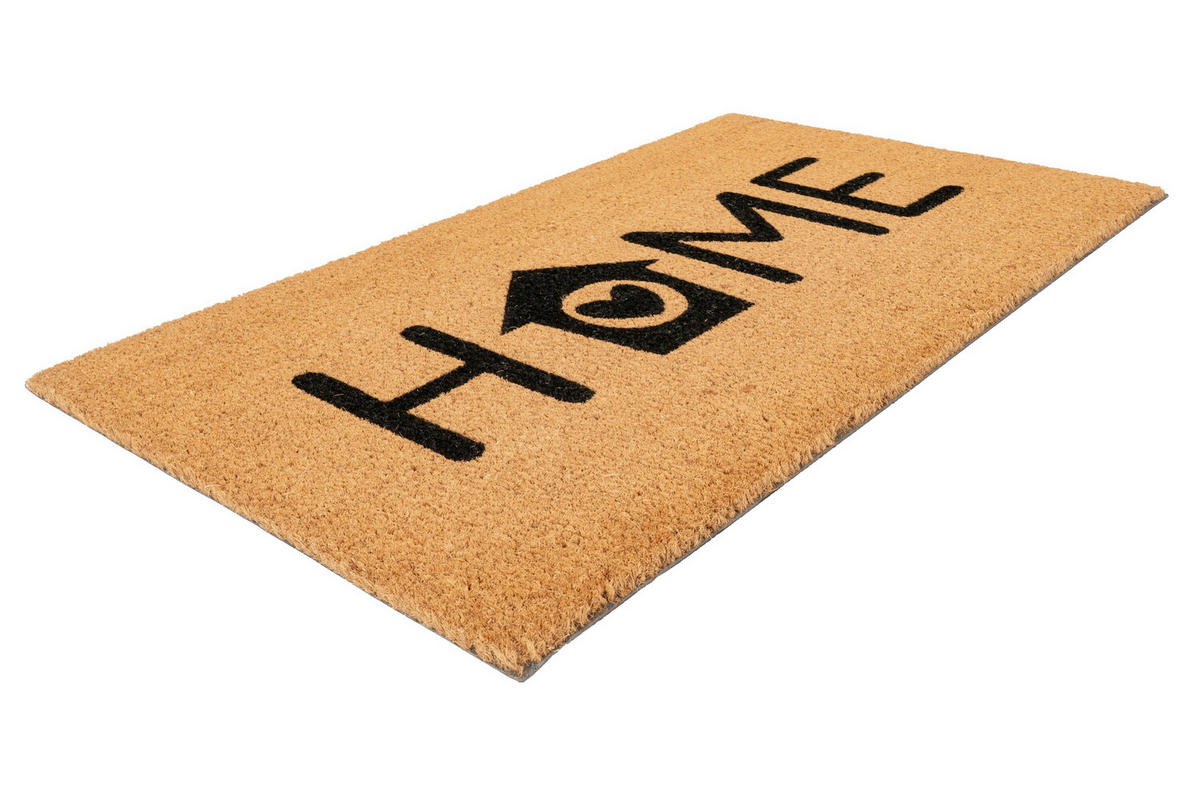 FUßMATTE  45/75 cm  Hellbraun  - Hellbraun, Basics, Textil (45/75cm) - Kayoom