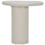 BEISTELLTISCH 60/40-46/61 cm Creme organisch  - Creme, LIFESTYLE, Holzwerkstoff (60/40-46/61cm) - Novel