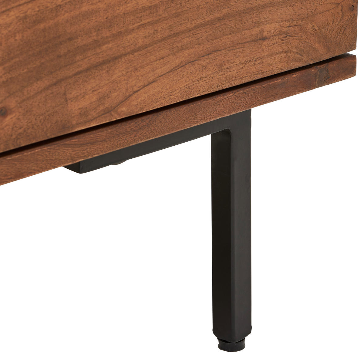 SIDEBOARD  in 170/85/40 cm  - Walnussfarben/Schwarz, LIFESTYLE, Holz/Holzwerkstoff (170/85/40cm) - MID.YOU