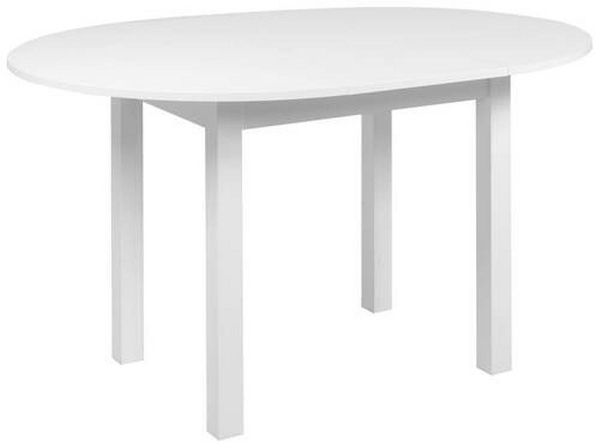 ESSTISCH Holzwerkstoff  - Weiss, Basics, Holzwerkstoff (100/75cm) - MID.YOU