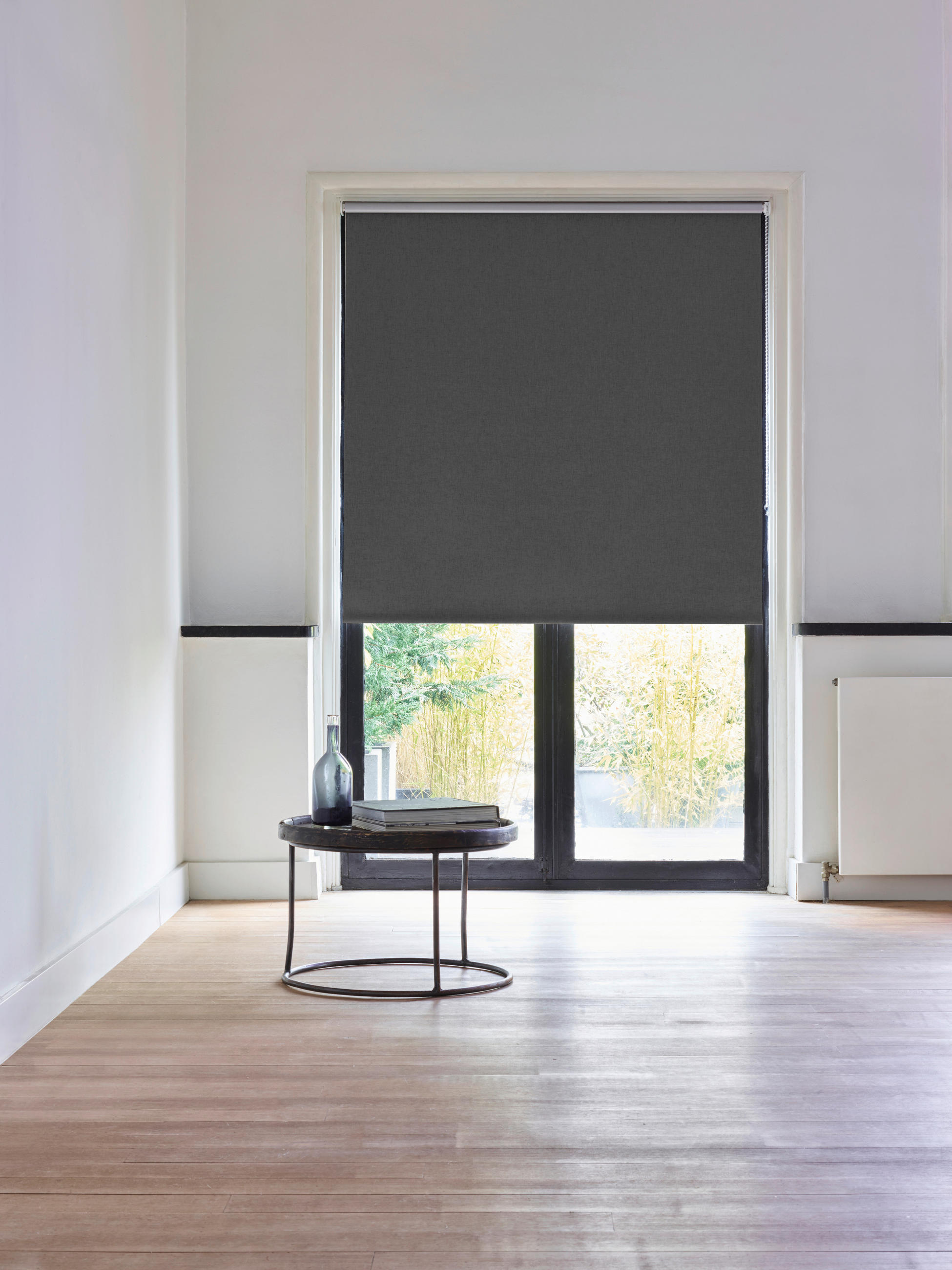 VERDUNKELUNGSROLLO 210/190 cm  - Schwarz, Design, Textil (210/190cm)