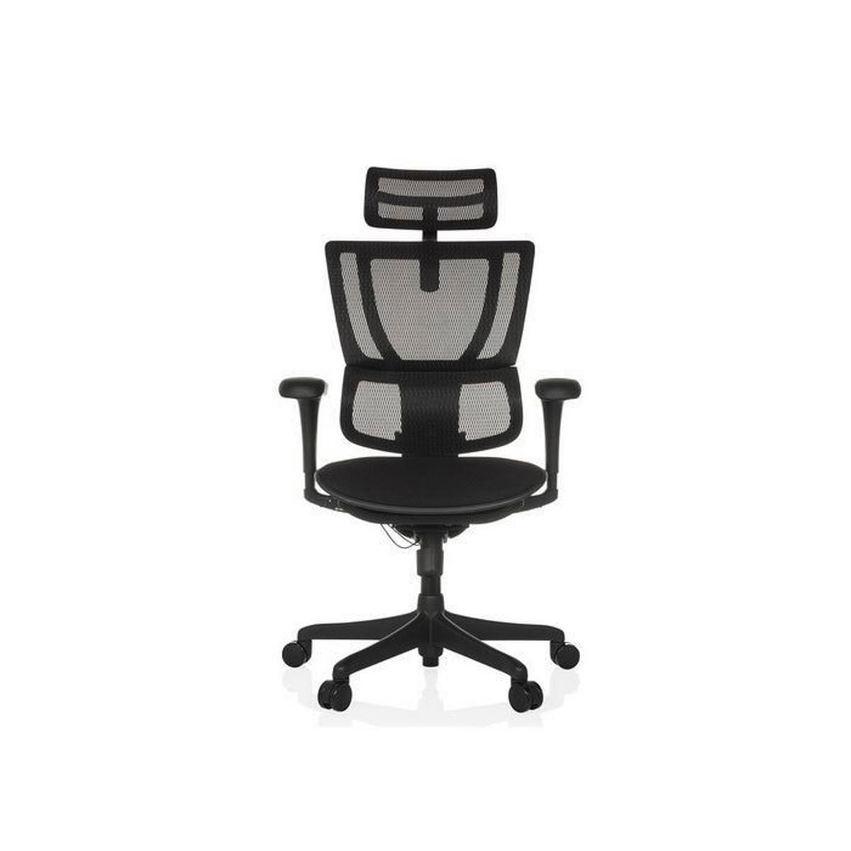 SNURRSTOL  i nät svart  - svart, Modern, textil/plast (69/112 - 134/63cm) - MID.YOU