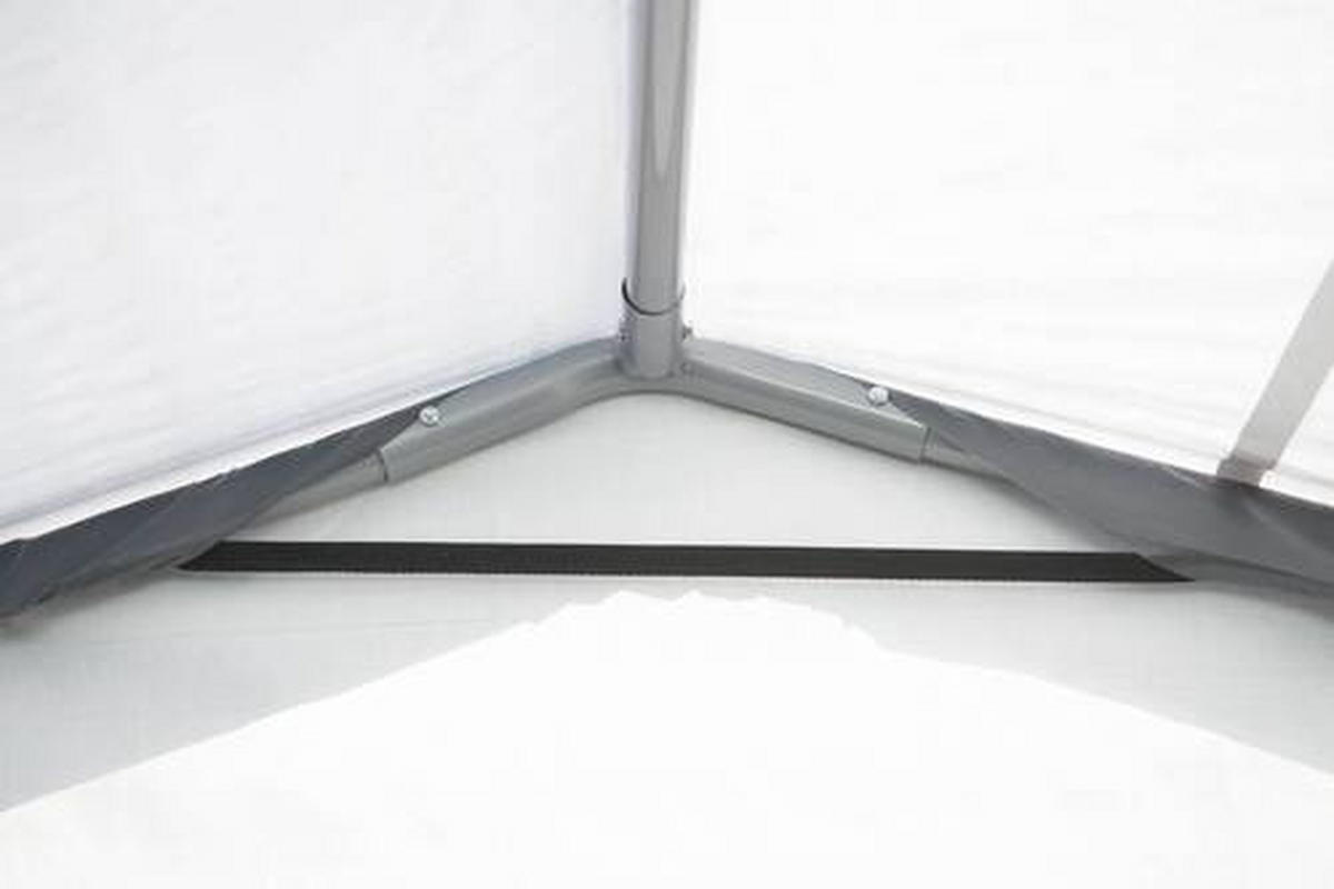 ZELTGARAGE 300/240/610 cm  - Grau, Basics, Kunststoff (300/240/610cm) - Ambia Garden