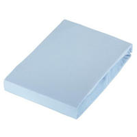 PLAHTA S GUMICOM 100/200 cm  BASIC  - svijetlo plava, Konvencionalno, tekstil (100/200cm) - Schlafgut