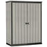 GERÄTESCHRANK 139,5/181,5/77 cm - Braun/Grau, KONVENTIONELL, Kunststoff (139,5/181,5/77cm) - Ambia Garden GERÄTESCHRANK 139,5/181,5/77 cm - Braun/Grau, KONVENTIONELL, Kunststoff (139,5/181,5/77cm) - Ambia Garden