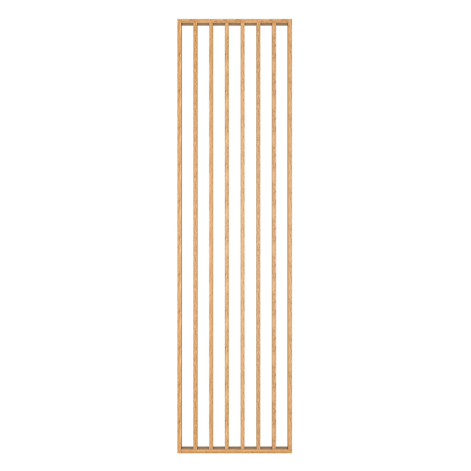 STENSKA DEKORACIJA    - naravne barve, Basics, leseni material (58/265/6,5cm)