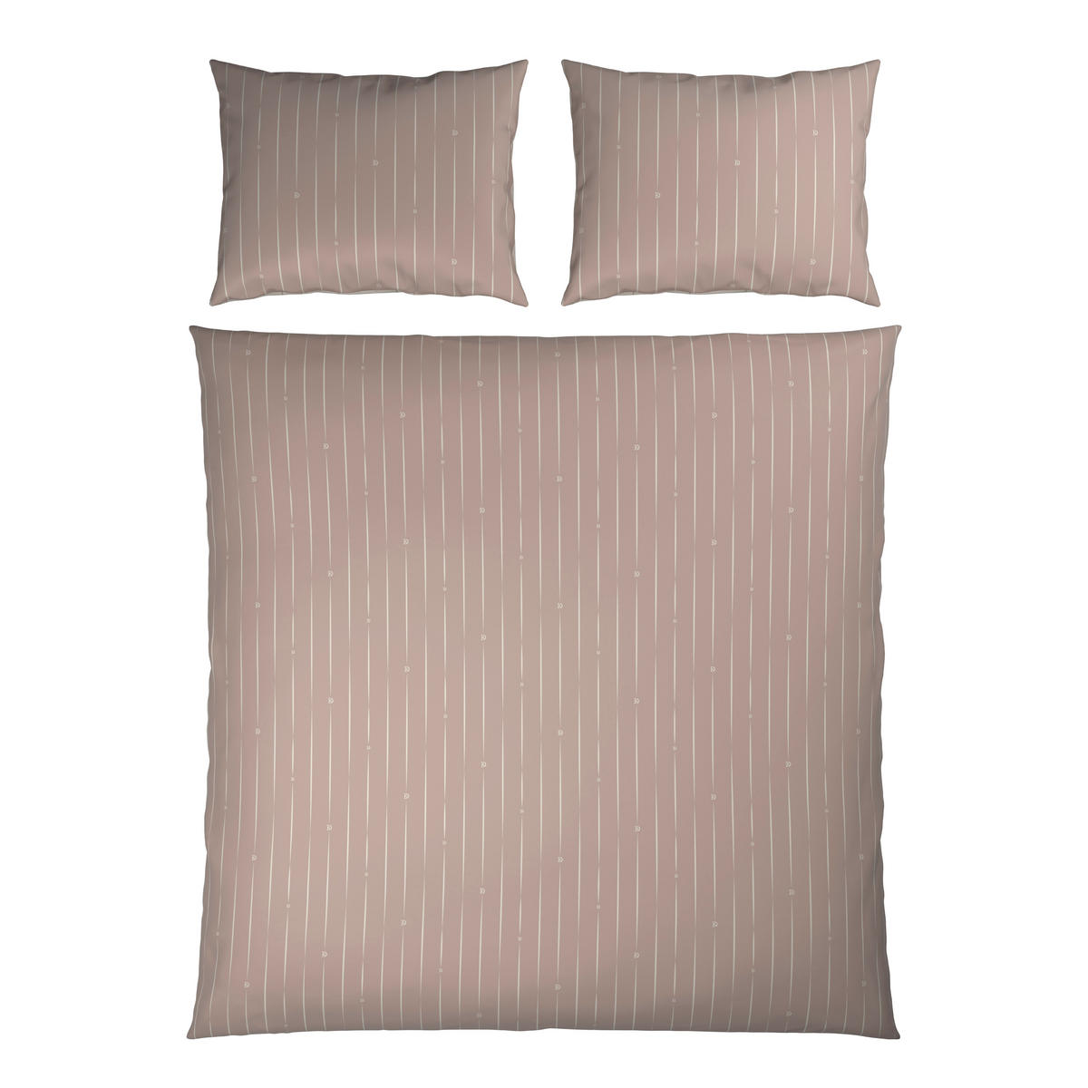 OBOJSTRANNÁ POSTEĽNÁ BIELIZEŇ, satén, béžová, 200/200 cm - béžová, Design, textil (200/200cm) - Dieter Knoll