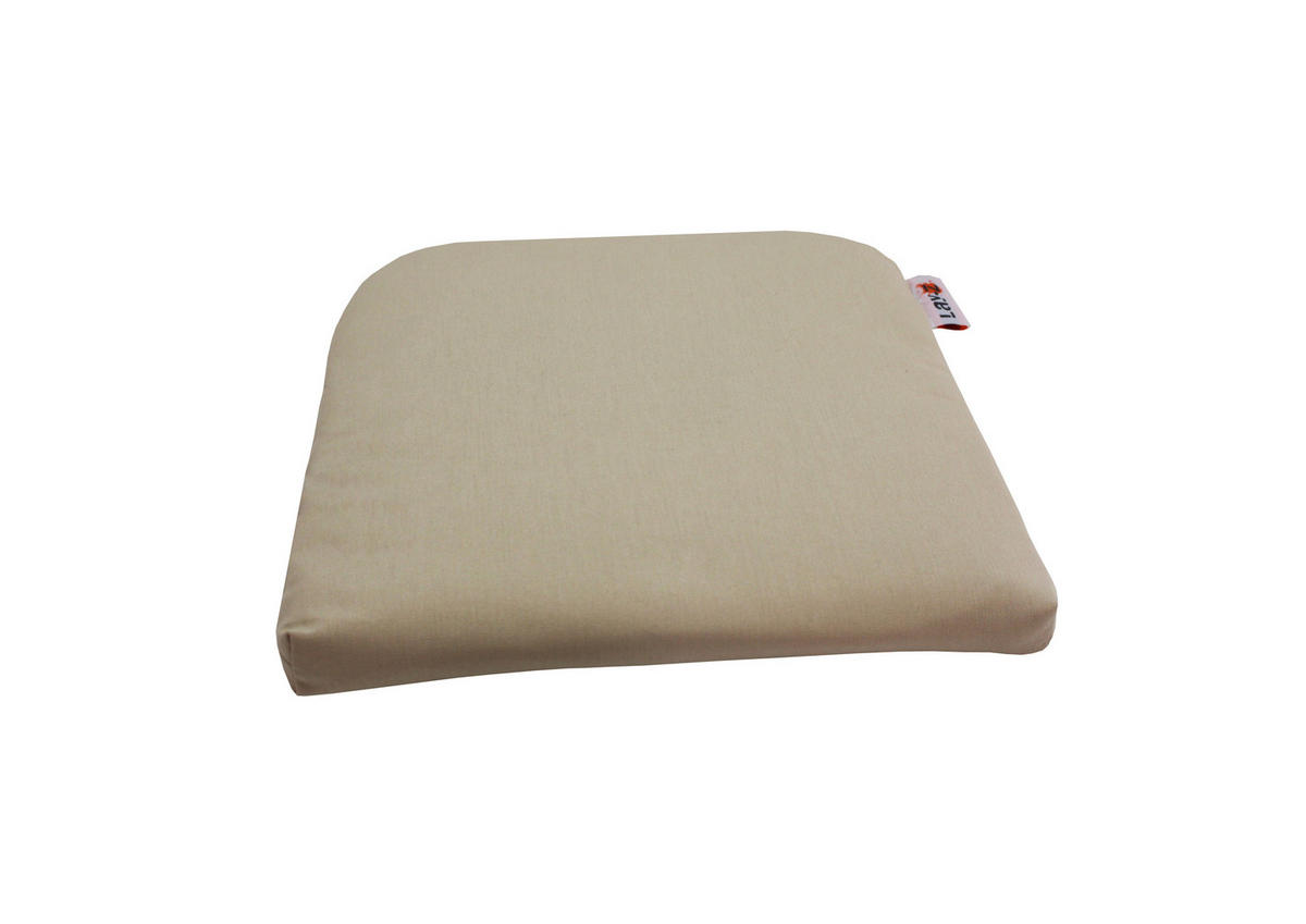 JASTUK ZA STOLICU   45/45 cm   - bež, Design, tekstil (45/45cm)