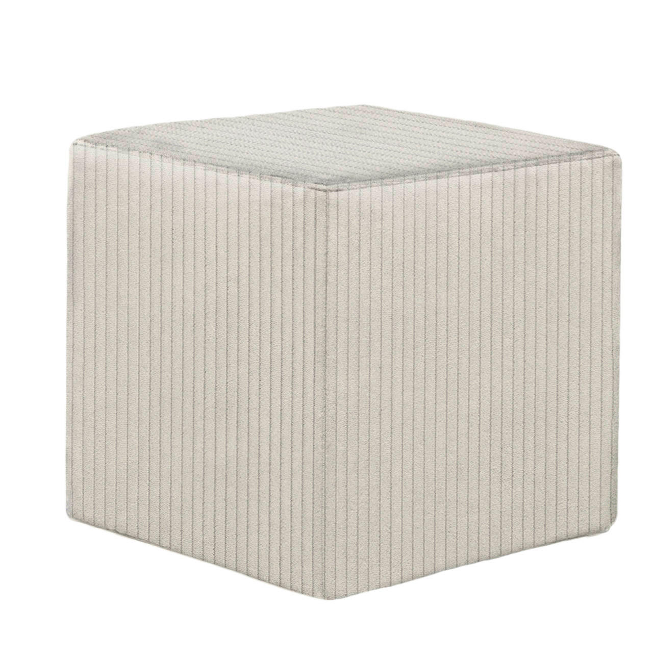 TABURE tekstil bijela - bijela/crna, Moderno, tekstil (38/38/38cm)