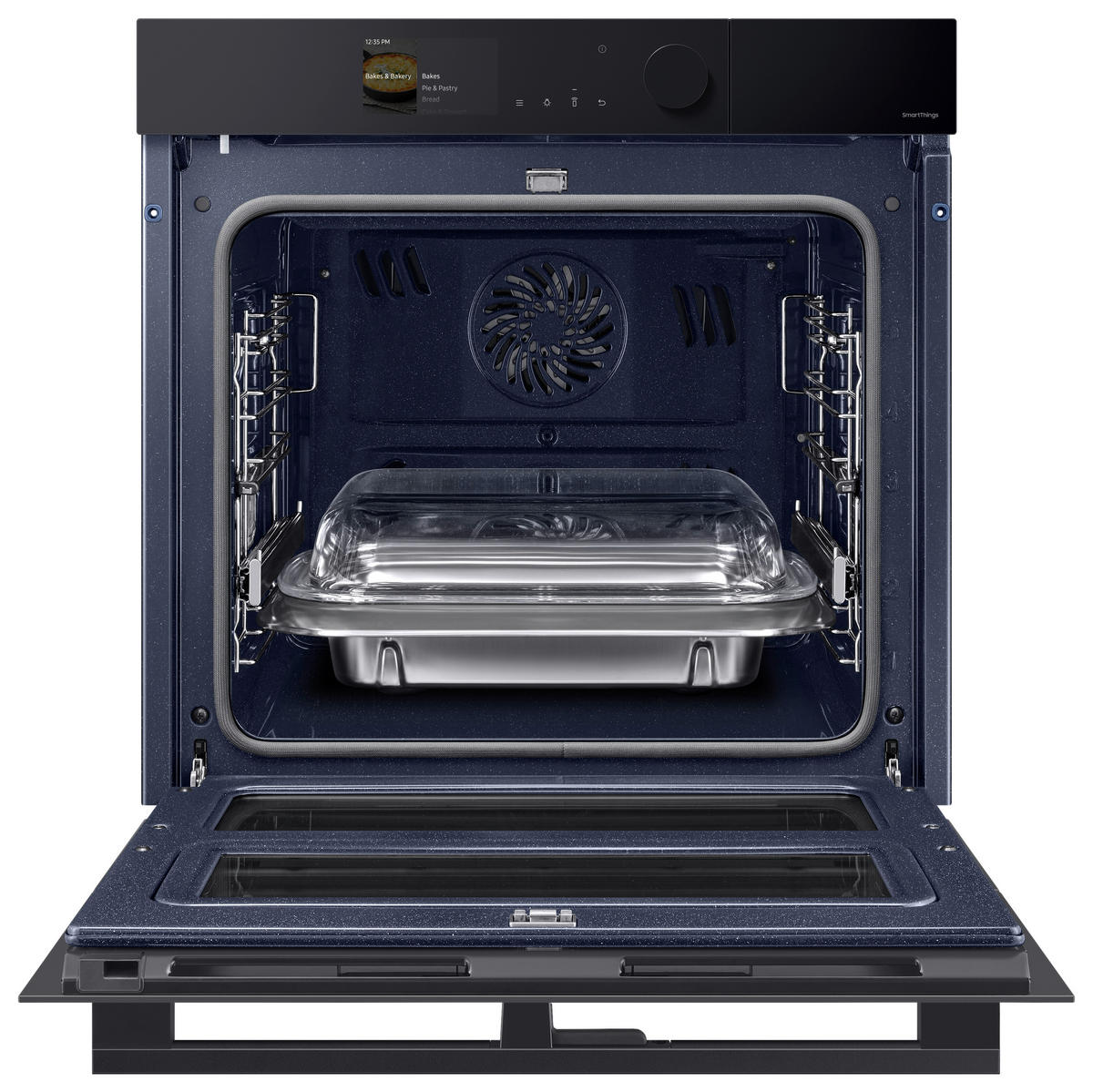 BACKOFEN NV7B6795JAK/U3  - Schwarz, Design, Glas/Metall (59,5/59,5/57,1cm) - Samsung