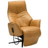 RELAXSESSEL in Leder Gelb  - Anthrazit/Gelb, Design, Leder/Metall (74/113/84cm) - Himolla
