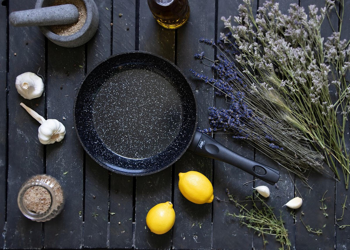 BRATPFANNE Pure Belugo Greblon®-Antihaftbeschichtung 20 cm  - Basics, Metall (20cm) - ELO