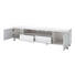LOWBOARD 190/47/40 cm - Chromfarben/Weiß, Design, Holzwerkstoff/Metall (190/47/40cm) - Xora LOWBOARD 190/47/40 cm - Chromfarben/Weiß, Design, Holzwerkstoff/Metall (190/47/40cm) - Xora