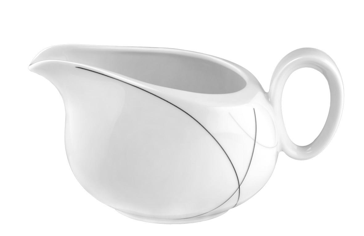 OMÁČNÍK porcelán keramika  - bílá, Basics, keramika (0,65l) - Seltmann Weiden