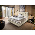 BOXSPRINGBETT 160/200 cm  in Beige  - Beige, KONVENTIONELL, Holz/Textil (160/200cm) - Dieter Knoll