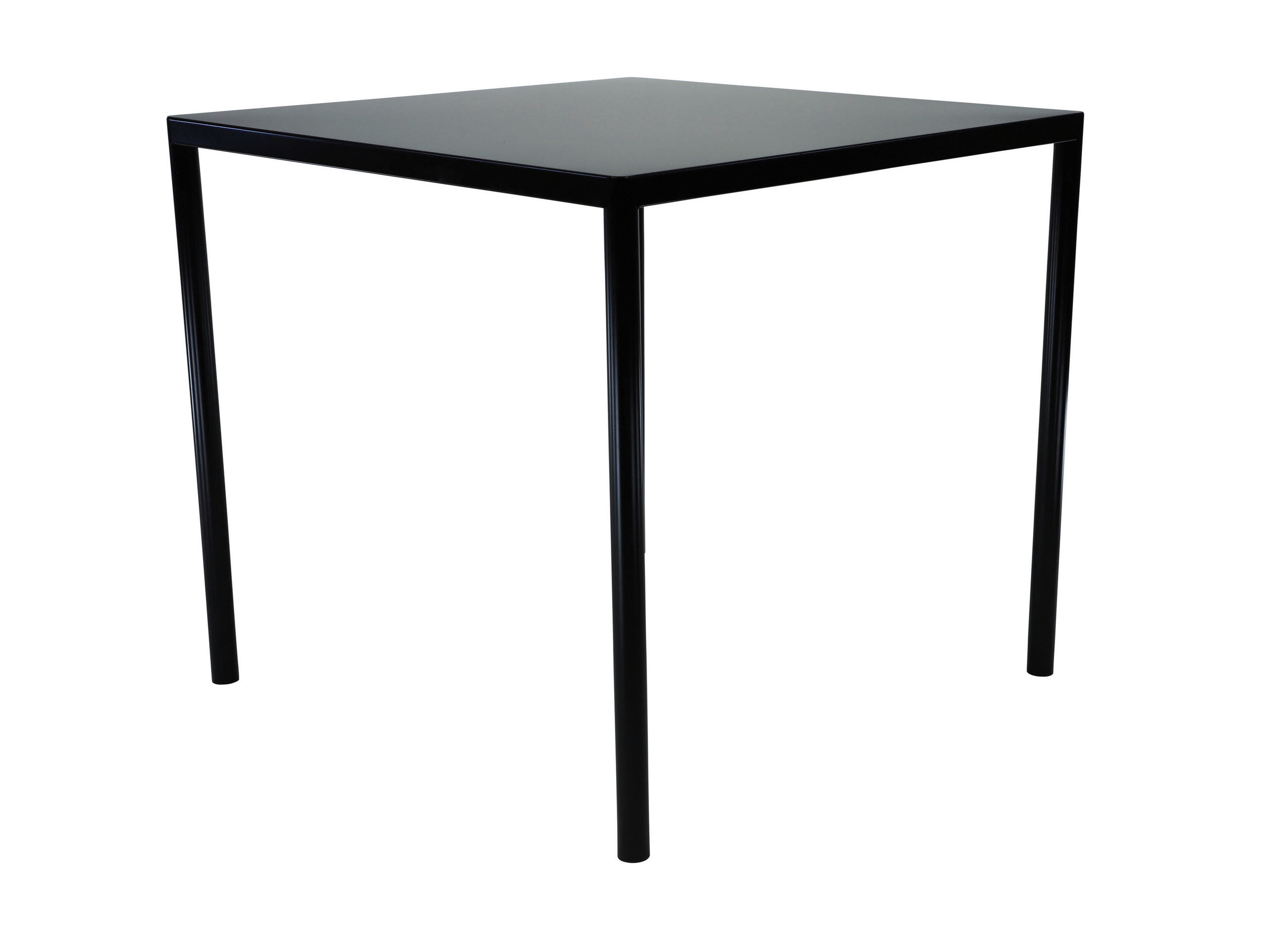 GARTENTISCH 80/80/73 cm Metall quadratisch  - Schwarz, MODERN, Metall (80/80/73cm) - Jan Kurtz